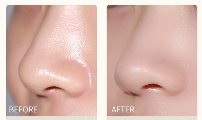 100 Sheets Bamboo Charcoal Oil Absorbing Paper Portable Powder Puff Mirror Facial Refreshing Oil Control Makeup Setting Sponge