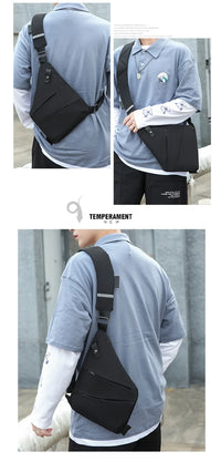 Travel Personal Anti-theft Crossbody Bag Sports Running Invisible Wallet Leisure Multi-functional Anti-splash Men's Chest Bag