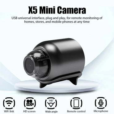 Wireless WiFi 1080P HD Mini Camera Baby Monitor Indoor Security Surveillance Night Vision IP Cam Video Recorder Safety Camcorder
