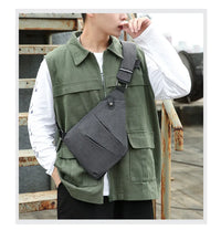 Travel Personal Anti-theft Crossbody Bag Sports Running Invisible Wallet Leisure Multi-functional Anti-splash Men's Chest Bag