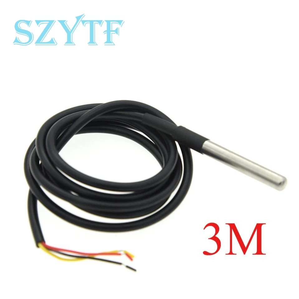DS18B20 Temperature Sensor Module Kit Waterproof al Temperature Sensor (probe) A Large Number Of Original Spot Can Be Customized