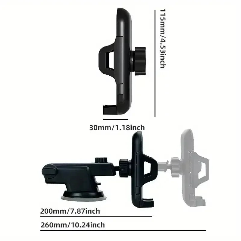 2025 New  Car Phone Holder Mount Stand Sucker Suction Cup Air Vent Smartphone Support in Car Bracket for iPhone Samsung Xiaomi