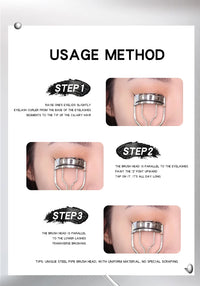 MACKANDY Waterproof 3D Lengthening Mascara Black Eyelash Extension Eye Lashs Brush Long-Wearing Silk Mascara Cosmetics Gift