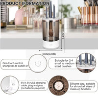 Automatic Electric Makeup Brush Cleaner USB Plug Portable Eyeshadow Brush Holder Holder Tools and Dryer Beauty Makeup Tools