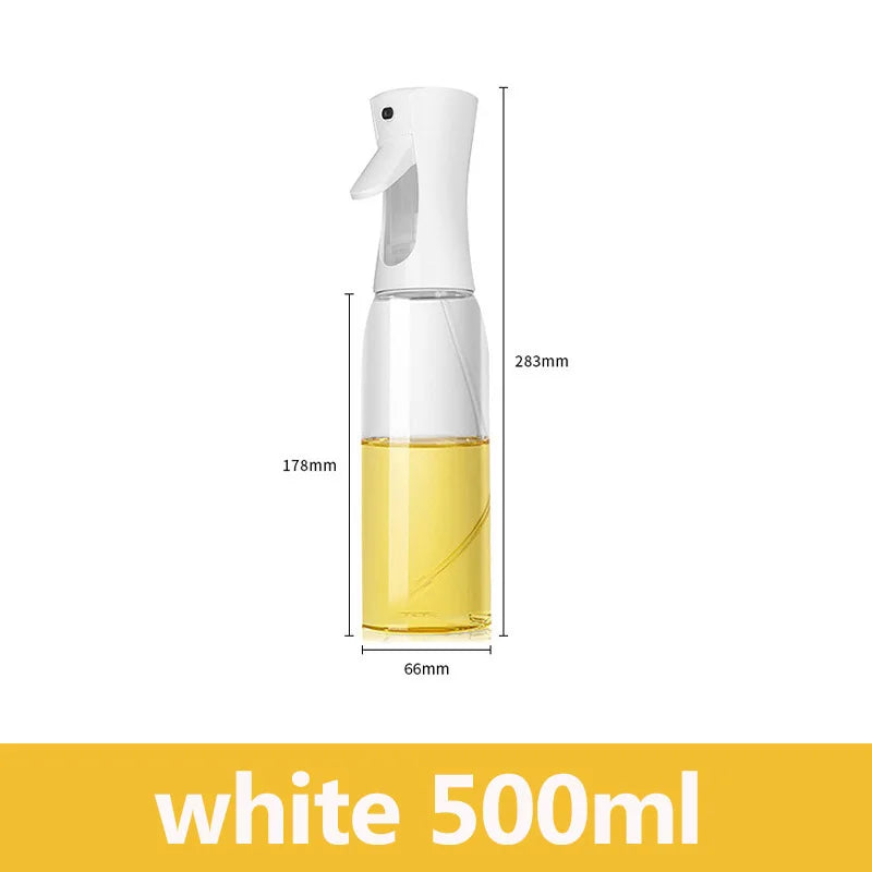 Camping BBQ Baking Vinegar Soy Sauce Spray Plastic Bottle Oil Spray for Cooking Olive Oil Sprayer Kitchen Gadgets 200/300/500ml