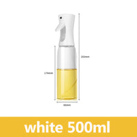 Camping BBQ Baking Vinegar Soy Sauce Spray Plastic Bottle Oil Spray for Cooking Olive Oil Sprayer Kitchen Gadgets 200/300/500ml