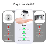 Mini Wax Heater Machine 40g Silicone Bowl Wax Warmer Nose Ear Hair Removal Waxing Kit Wax Bean Wax Heating Melting Pot Melter