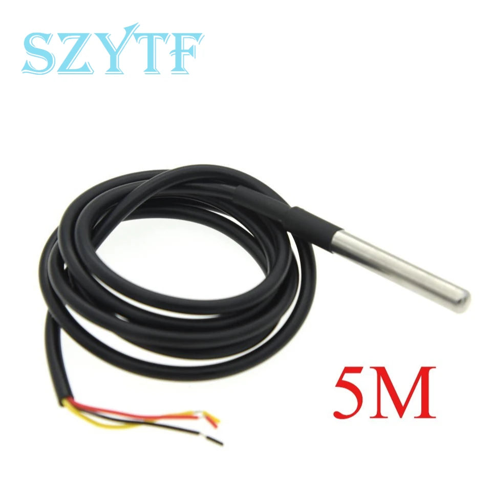 DS18B20 Temperature Sensor Module Kit Waterproof al Temperature Sensor (probe) A Large Number Of Original Spot Can Be Customized
