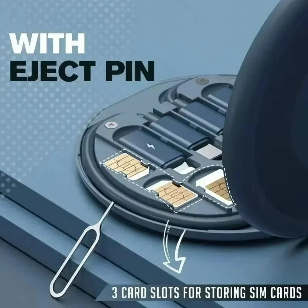 Multi USB Type C to C 60W Charging Adapter Cable Kit USB C to Lighting Conversion Set USB A & Type C to Micro/Lighting/Type C