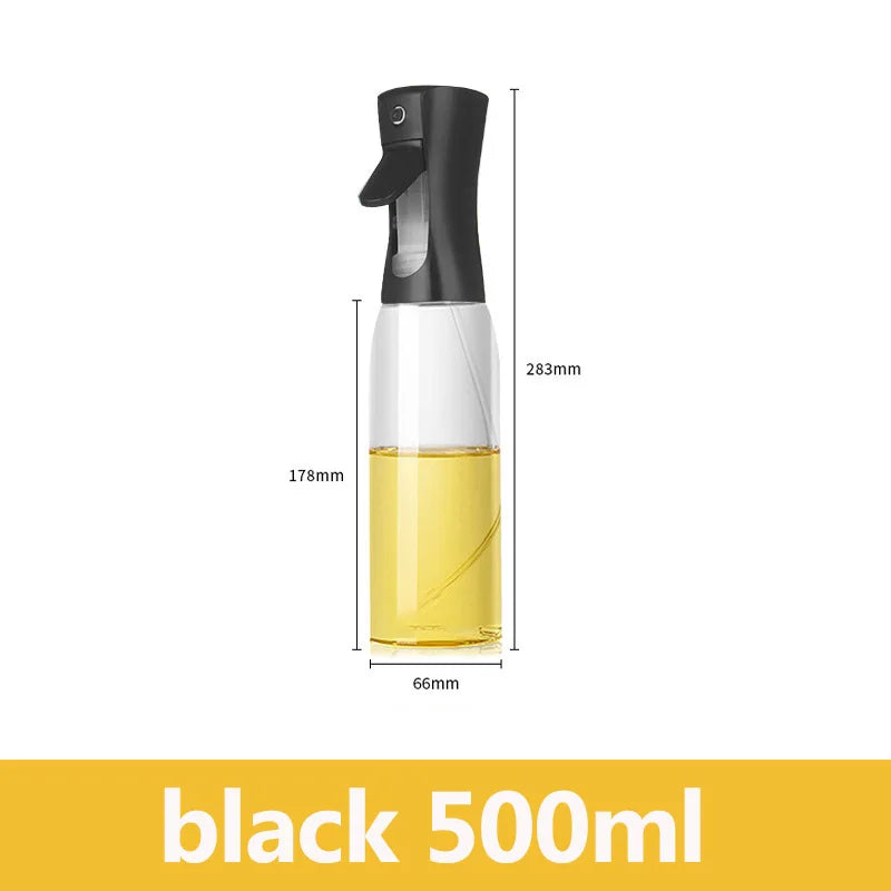 Camping BBQ Baking Vinegar Soy Sauce Spray Plastic Bottle Oil Spray for Cooking Olive Oil Sprayer Kitchen Gadgets 200/300/500ml