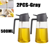 Camping BBQ Baking Vinegar Soy Sauce Spray Plastic Bottle Oil Spray for Cooking Olive Oil Sprayer Kitchen Gadgets 200/300/500ml
