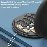 Multi USB Type C to C 60W Charging Adapter Cable Kit USB C to Lighting Conversion Set USB A & Type C to Micro/Lighting/Type C