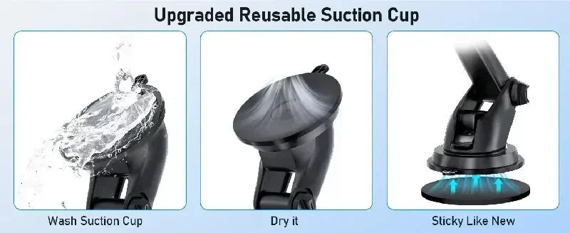 2025 New  Car Phone Holder Mount Stand Sucker Suction Cup Air Vent Smartphone Support in Car Bracket for iPhone Samsung Xiaomi