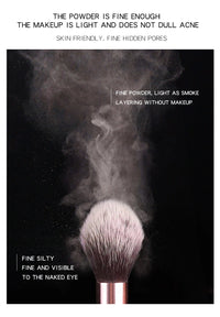 MACKANDY Original Silky Loose Powder Foundation, Lightweight Mineral Loose Powder Makeup Buildable Coverage, Talc Free, Vegan