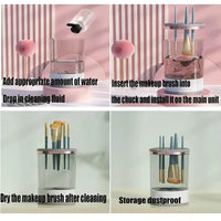 Automatic Electric Makeup Brush Cleaner USB Plug Portable Eyeshadow Brush Holder Holder Tools and Dryer Beauty Makeup Tools