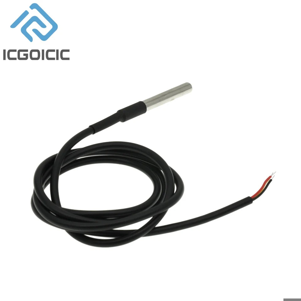 1pcs Direct Waterproof DS18B20 Digital Temperature Sensor (probe) A Large Number Of Original Spot Can Be Customized