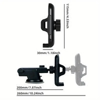 2025 NEW Universal Sucker Car Phone Holder 360° Windshield Car Dashboard Mobile Cell Support Bracket for Smartphones