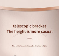 New 2025 Plush Pillow Phone Tablet Bracket Desktop Stand Adjustable Length Angle For Live Straming Video Chat Lazy Tablet Holder