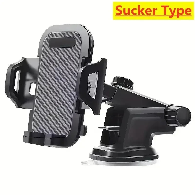 2025 New  Car Phone Holder Mount Stand Sucker Suction Cup Air Vent Smartphone Support in Car Bracket for iPhone Samsung Xiaomi