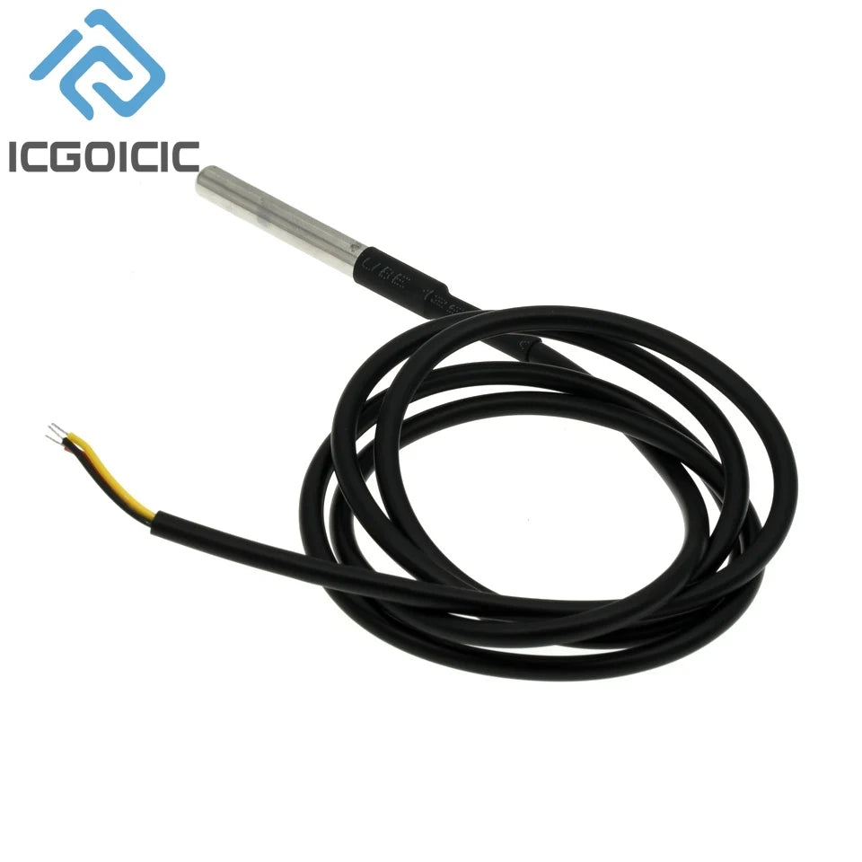 1pcs Direct Waterproof DS18B20 Digital Temperature Sensor (probe) A Large Number Of Original Spot Can Be Customized
