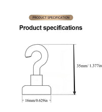 E10/12/16/32mm Strong Magnetic Hooks Multi-Purpose Storage Home Kitchen Bar Storage Key Storage Hooks Bathroom Hangers