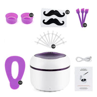 Mini Wax Heater Machine 40g Silicone Bowl Wax Warmer Nose Ear Hair Removal Waxing Kit Wax Bean Wax Heating Melting Pot Melter