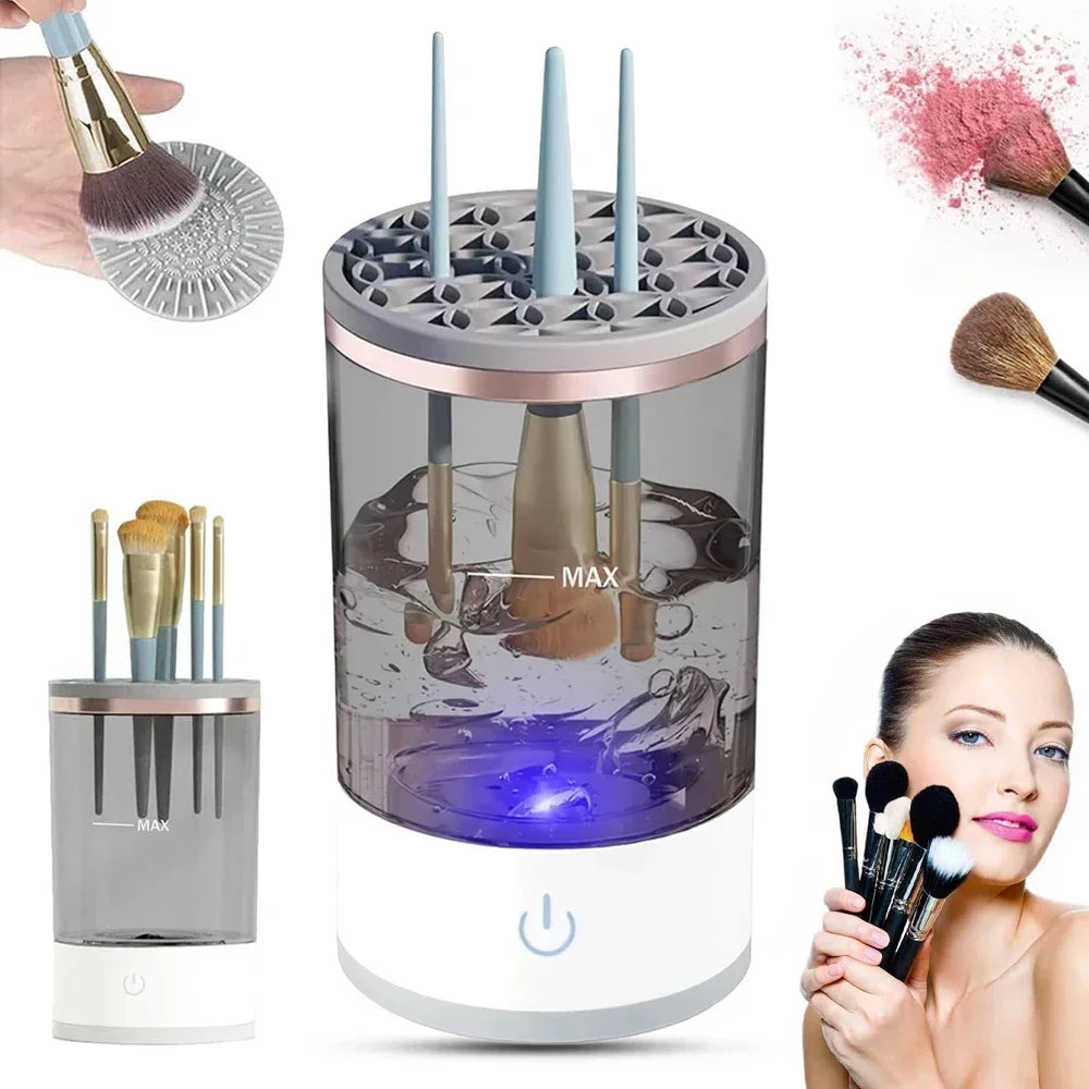 Automatic Electric Makeup Brush Cleaner USB Plug Portable Eyeshadow Brush Holder Holder Tools and Dryer Beauty Makeup Tools