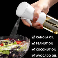 Camping BBQ Baking Vinegar Soy Sauce Spray Plastic Bottle Oil Spray for Cooking Olive Oil Sprayer Kitchen Gadgets 200/300/500ml