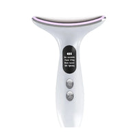 Neck Face Lifting Massager Face V Line Chin Lift Up Double Chin Remover Anti Neck Wrinkle 3 Colors LED Facial Neck Beauty Device