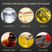 Camping BBQ Baking Vinegar Soy Sauce Spray Plastic Bottle Oil Spray for Cooking Olive Oil Sprayer Kitchen Gadgets 200/300/500ml