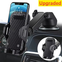 2025 NEW Universal Sucker Car Phone Holder 360° Windshield Car Dashboard Mobile Cell Support Bracket for Smartphones