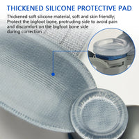 Unisex Bunion Corrector Foot Hallux Valgus Braces Rotatable Toe Separator Straightener Adjustable Pedicure Finger Toe Corrector