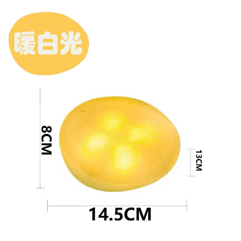 Solar Pebble Lights Outdoor Waterproof IP65, Decorative Garden Stone Lights for Pathway/Lawn/Yard, 8H Auto Lighting Solar Light