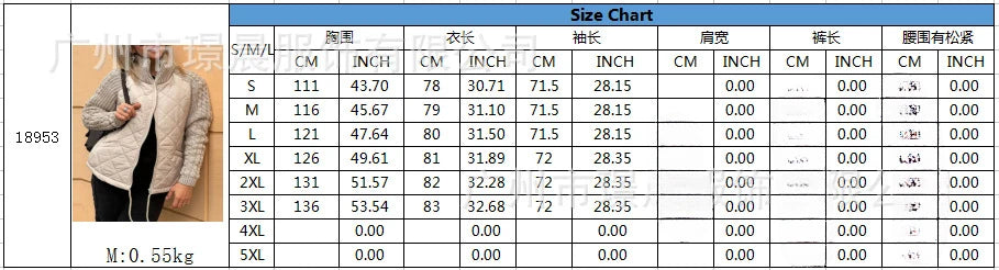 Jacket Women  Winter Coat Women Full Sleeve Zip-up Padded Coat Autumn