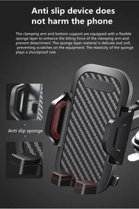 2025 New  Car Phone Holder Mount Stand Sucker Suction Cup Air Vent Smartphone Support in Car Bracket for iPhone Samsung Xiaomi