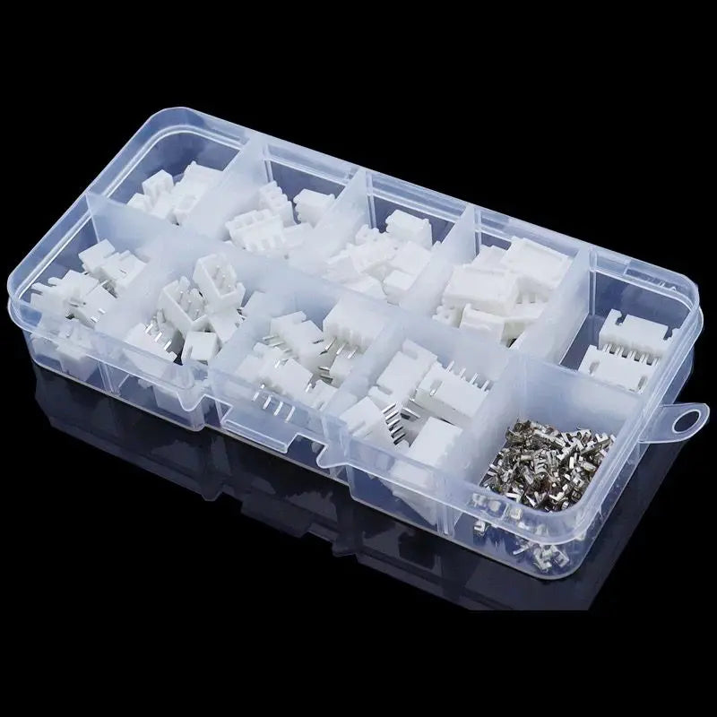 230 Pieces 2/3/4/5p Male and Female Pin Terminal Kit Housing Pin Header JST XH-2.54 4Value Connectors Adaptor