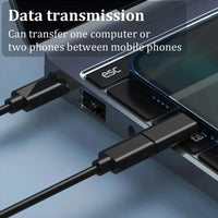 Multi USB Type C to C 60W Charging Adapter Cable Kit USB C to Lighting Conversion Set USB A & Type C to Micro/Lighting/Type C