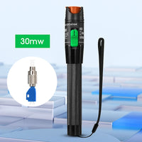 FTTH 30mW Visual Fault Locator Optical Fiber Cable Testrer Pen Style VFL 2.5mm Interface (SC/FC/ST) VFL Fiber Optic Tester Tool