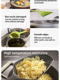 Strainer Spoon Large Funnel Fried Food Strainer Vegetable Food Water Filter Portable Home Kitchen Cooking Tools