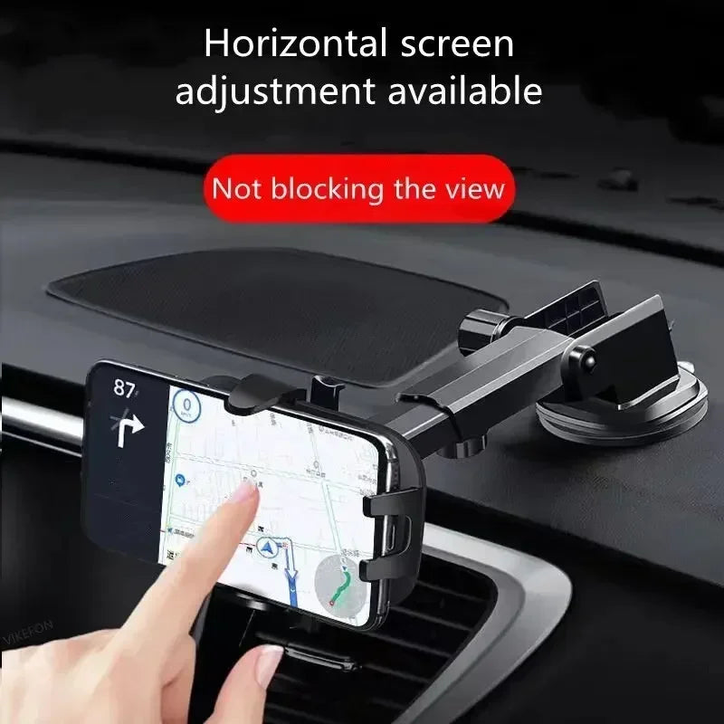 2025 New  Car Phone Holder Mount Stand Sucker Suction Cup Air Vent Smartphone Support in Car Bracket for iPhone Samsung Xiaomi