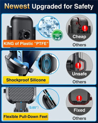 2025 NEW Universal Sucker Car Phone Holder 360° Windshield Car Dashboard Mobile Cell Support Bracket for Smartphones