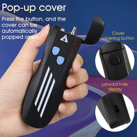 COMPTYCO FTTH Mini Visual Fault Locator 1/10/20/30/50mW Rechargeable VFL Fiber Optic Cable Tester SC/FC/ST 2.5mm Interface