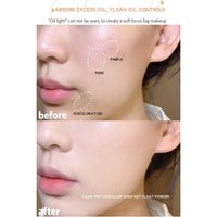 MACKANDY Original Silky Loose Powder Foundation, Lightweight Mineral Loose Powder Makeup Buildable Coverage, Talc Free, Vegan