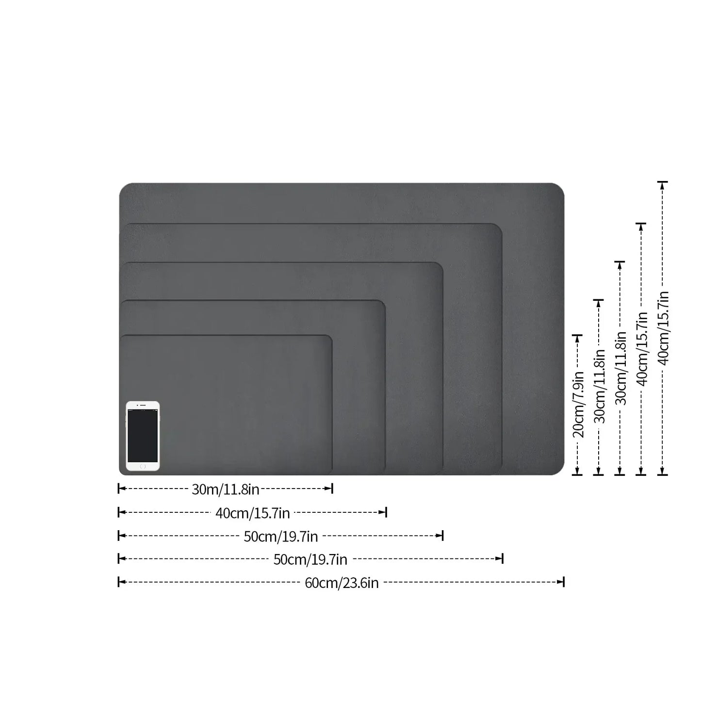 Napa Skin Drain Mat Kitchen Rubber Dish Drying Pad Super Absorbent Drainer Mats Tableware Bottle Rug Kitchen Dinnerware Placemat