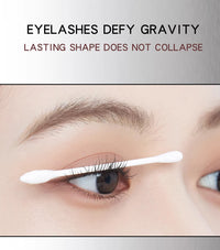 MACKANDY Waterproof 3D Lengthening Mascara Black Eyelash Extension Eye Lashs Brush Long-Wearing Silk Mascara Cosmetics Gift