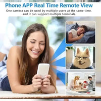 Wireless WiFi 1080P HD Mini Camera Baby Monitor Indoor Security Surveillance Night Vision IP Cam Video Recorder Safety Camcorder