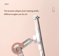 New 2025 Plush Pillow Phone Tablet Bracket Desktop Stand Adjustable Length Angle For Live Straming Video Chat Lazy Tablet Holder