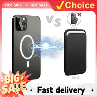 Leather Wallet Case For iPhone 15 Pro Max Magsafe Wallet Leather Compatible For iPhone 14 13 12 Card Holder with MagSafe Magnet