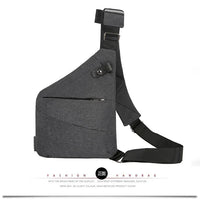 Travel Personal Anti-theft Crossbody Bag Sports Running Invisible Wallet Leisure Multi-functional Anti-splash Men's Chest Bag