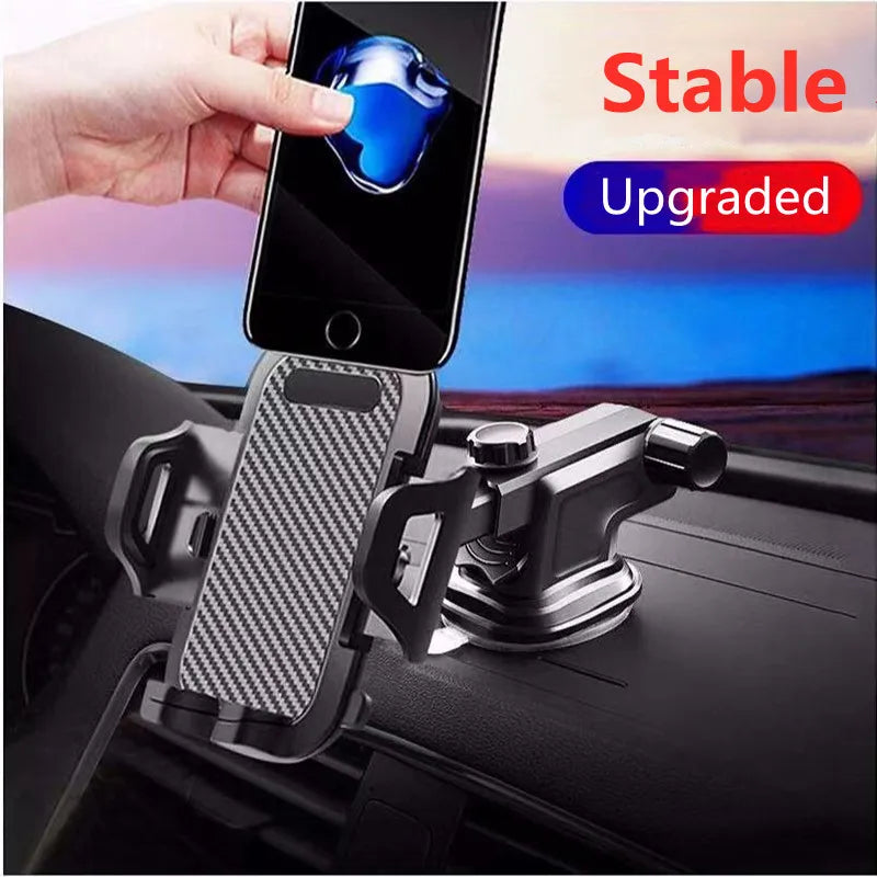 2025 NEW Universal Sucker Car Phone Holder 360° Windshield Car Dashboard Mobile Cell Support Bracket for Smartphones